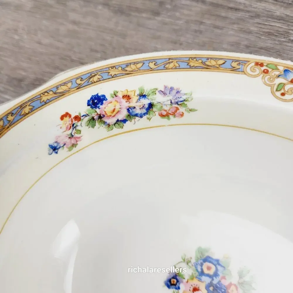 W.H. Grindley Marjorie Oval vegatable Bowl 10